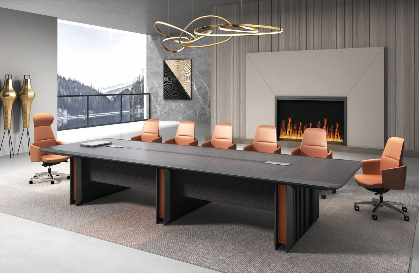 Titan luxury conference table for a modern boardroom