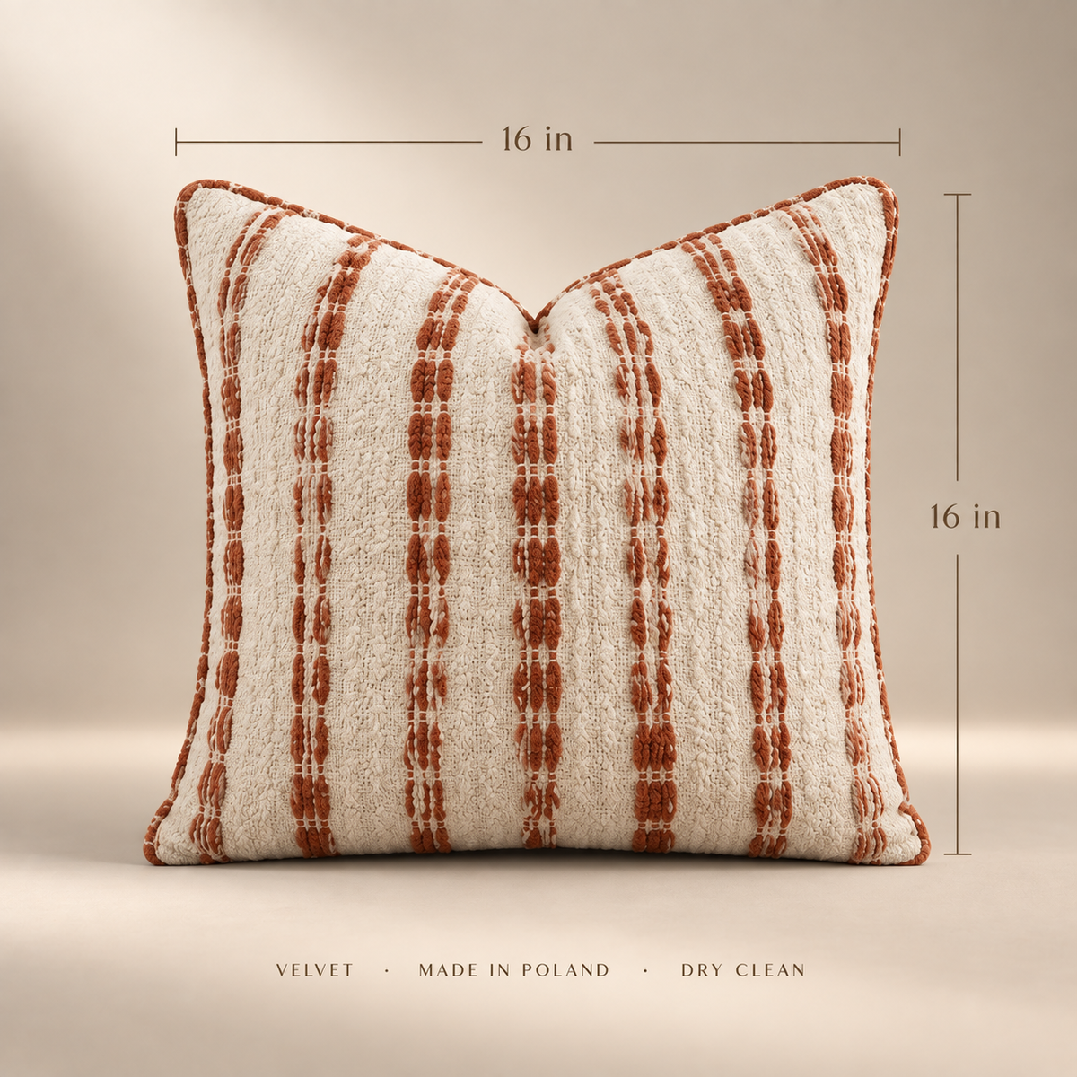 Terracotta Lane Cushion