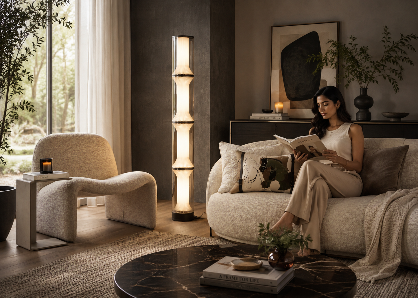 Axiom Column Floor Lamp