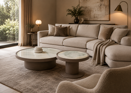 Halo Onyx Centre Table Set