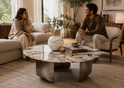 Arden Rift Marble Centre Table