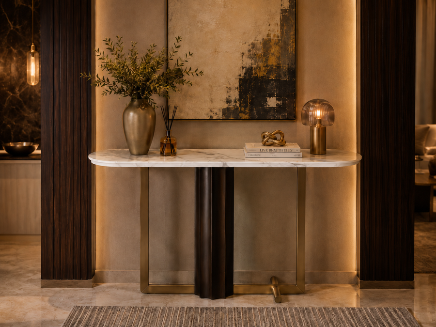 Arden Marble Console Table