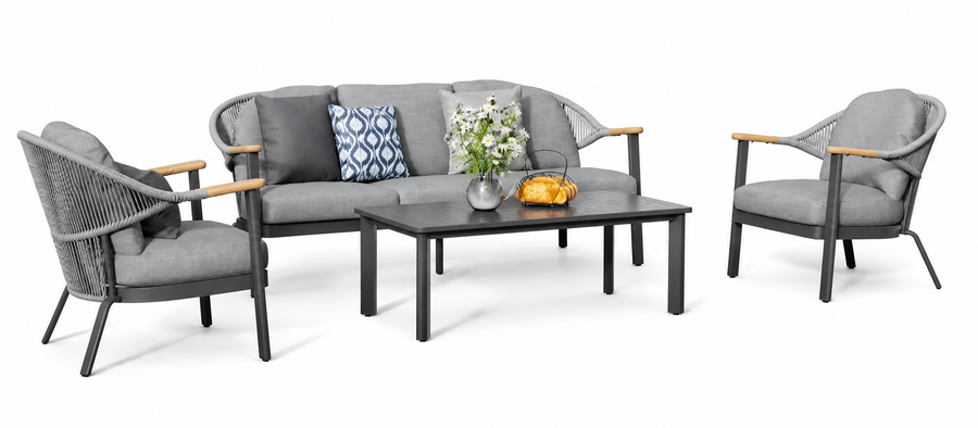 The Verona Rope-Weave Lounge Collection