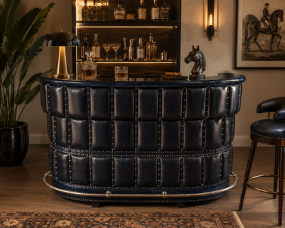 The Astor Studded Leather Bar