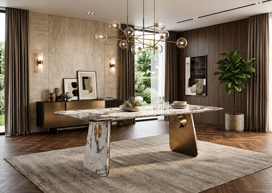 Kovan Marble Dining Table