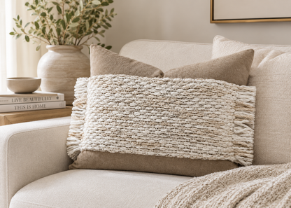 Saharan Fringe Cushion