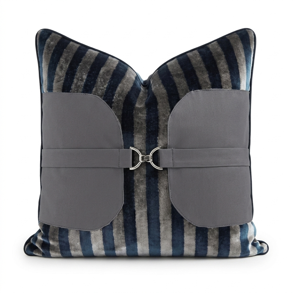 Sterling Girth Stripe Cushion