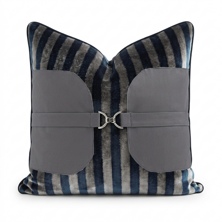 Sterling Girth Stripe Cushion