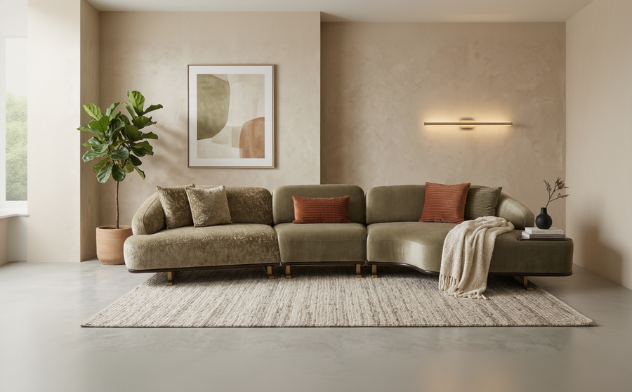 Serenity Corner Sectional Sofa