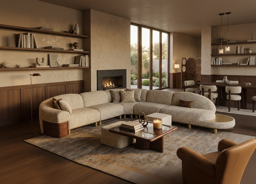 Harmony Curved Sectional