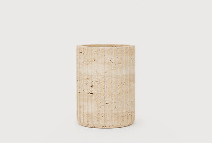 Verona Travertine Vase Set