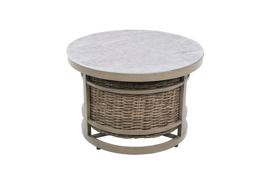 Round Small Tea Table