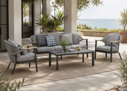 The Verona Rope-Weave Lounge Collection