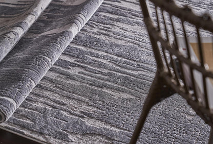 Bled anthracite modern carpet by Avian Lifestyle