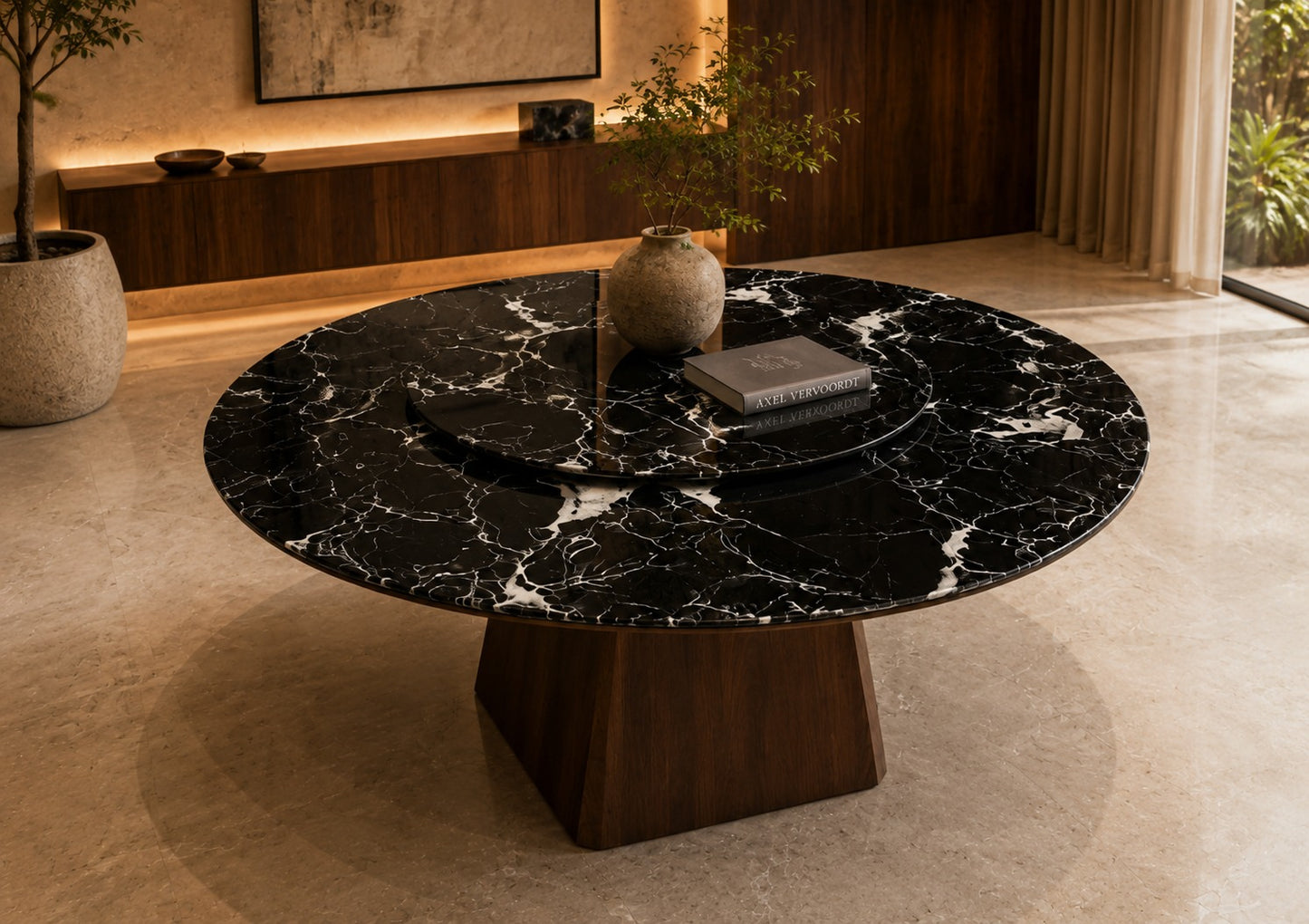 Obsidian Dining Table