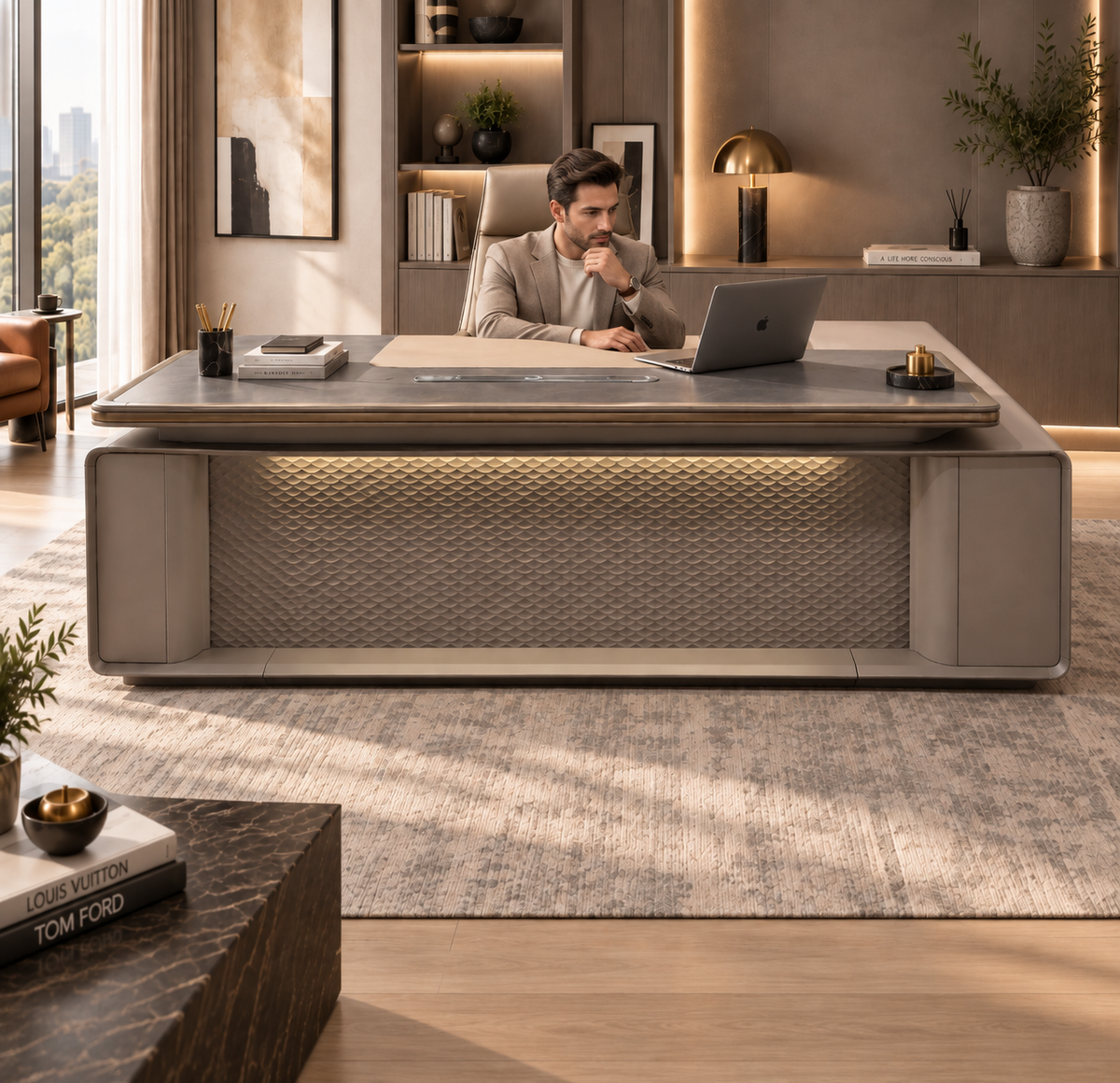 Aureon Executive Desk