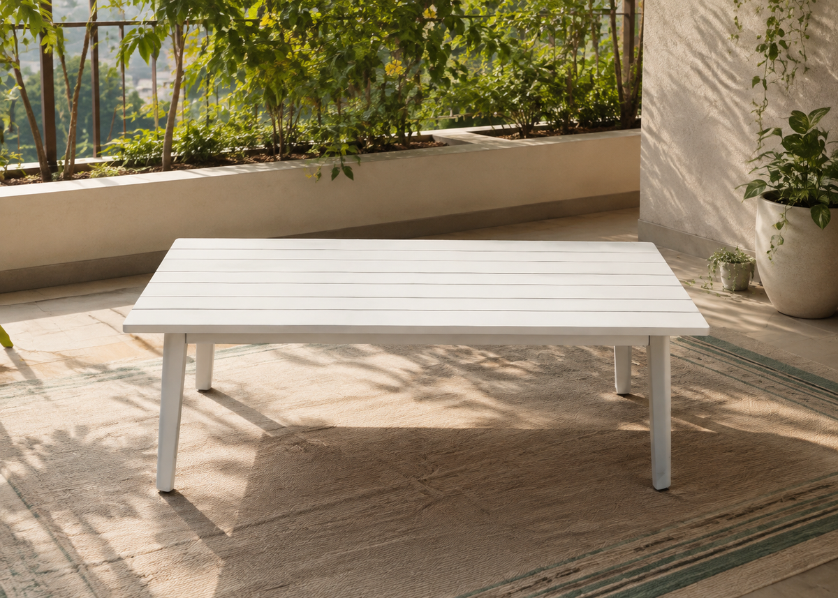 Beetel Tea Table in Amaltas Breakfast Balcony – lifestyle view
