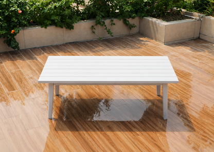 Beetel Tea Table in Amaltas Breakfast Balcony – elevated front view
