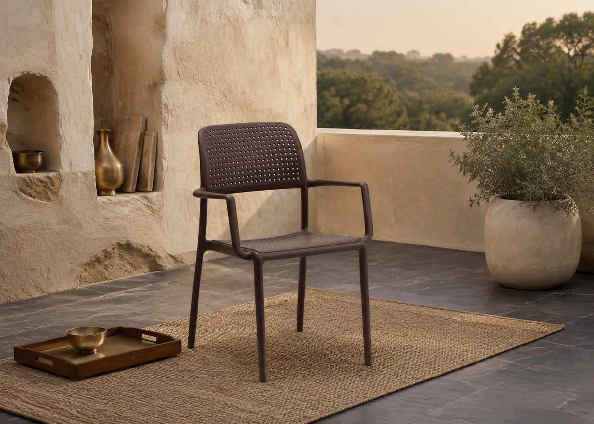Bora Brown in the Ranthambore Earth Courtyard