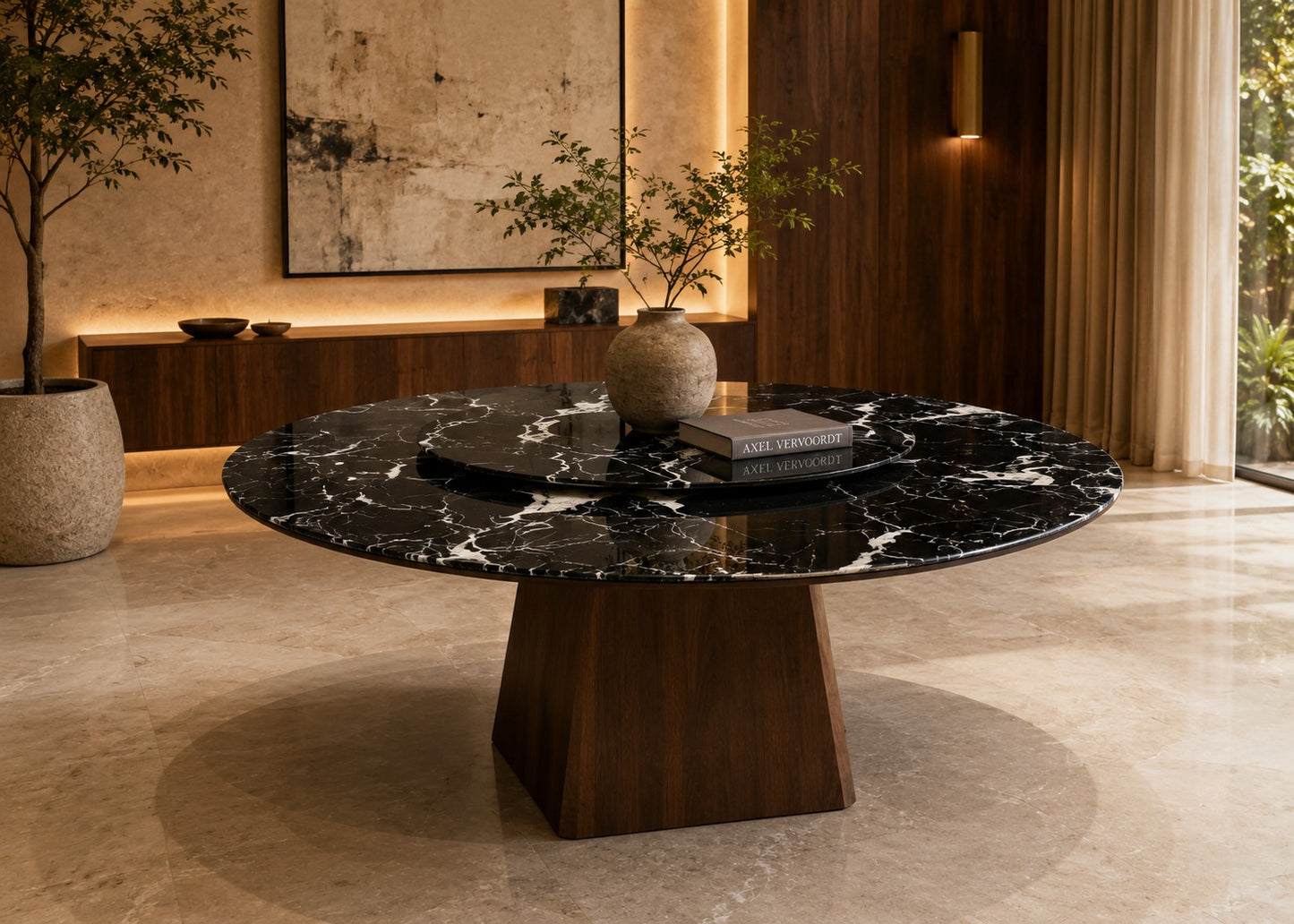 Obsidian Dining Table