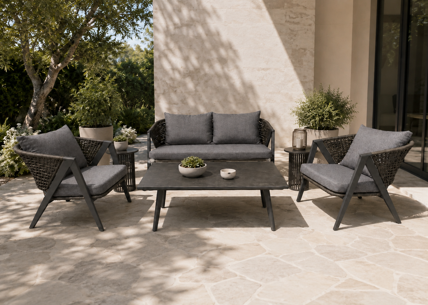 Trebeto Sofa Set Outdoor