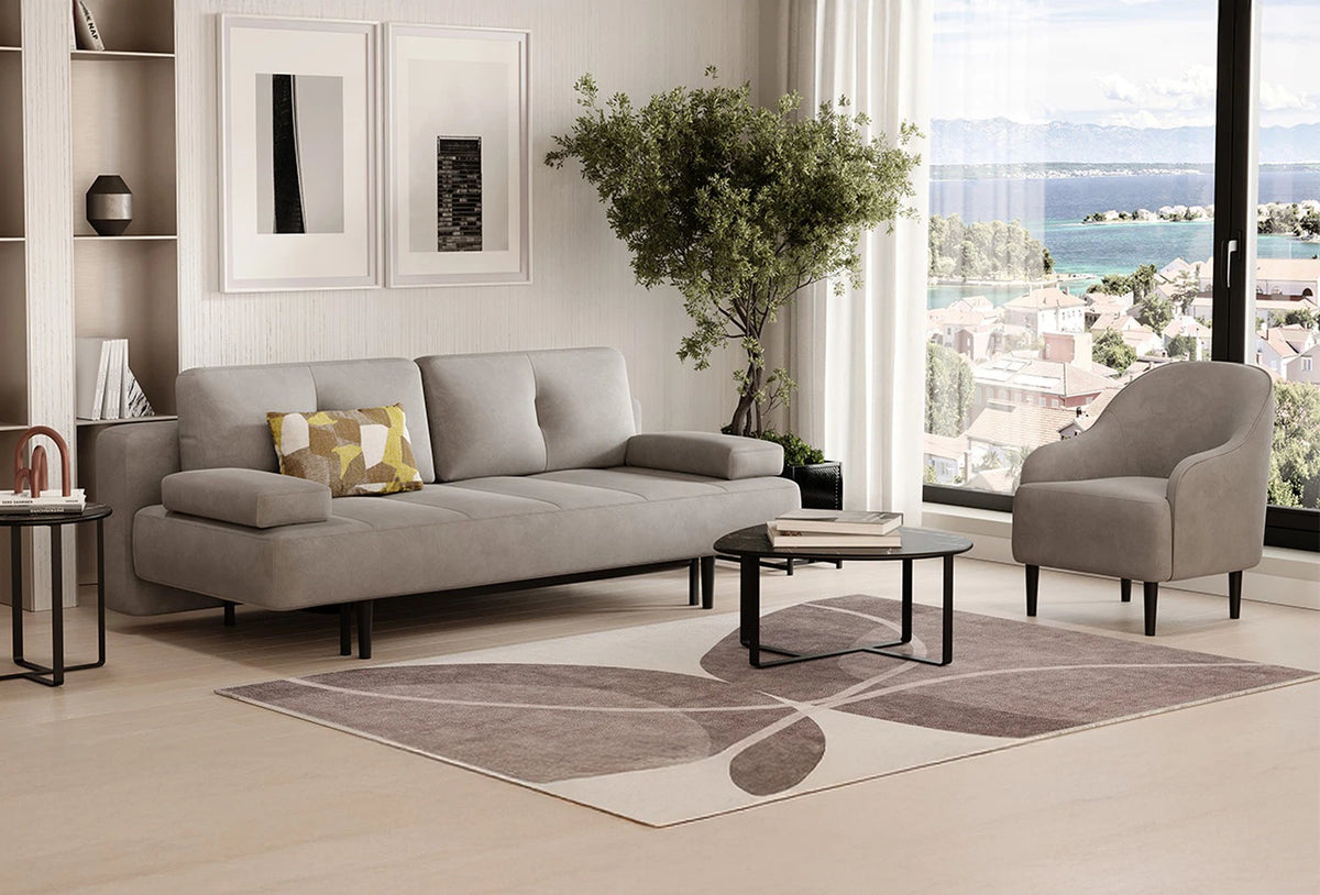 Henna Sleeper Sofa by Enza Home – luxury fabric sofa bed by Avian Lifestyle