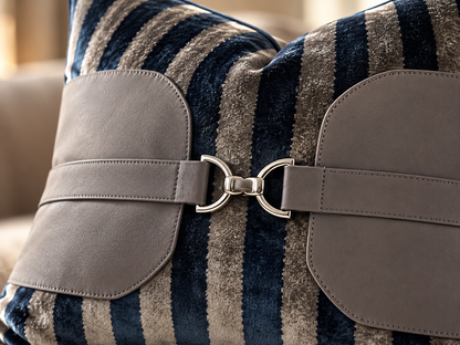Sterling Girth Stripe Cushion