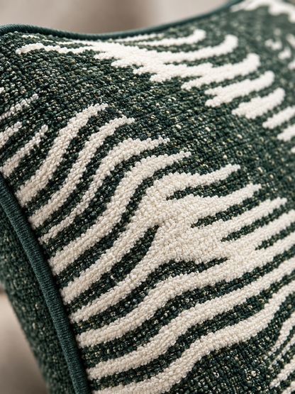 Verde Wave Cushion