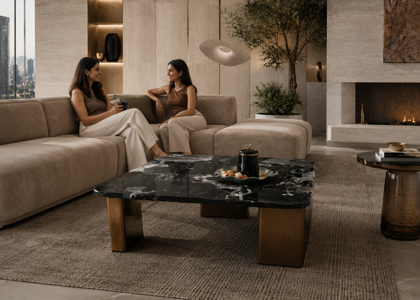 SQUARE C Center Table