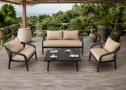 Hawaii Lounge Set top front view in the Andaman Resort Deck