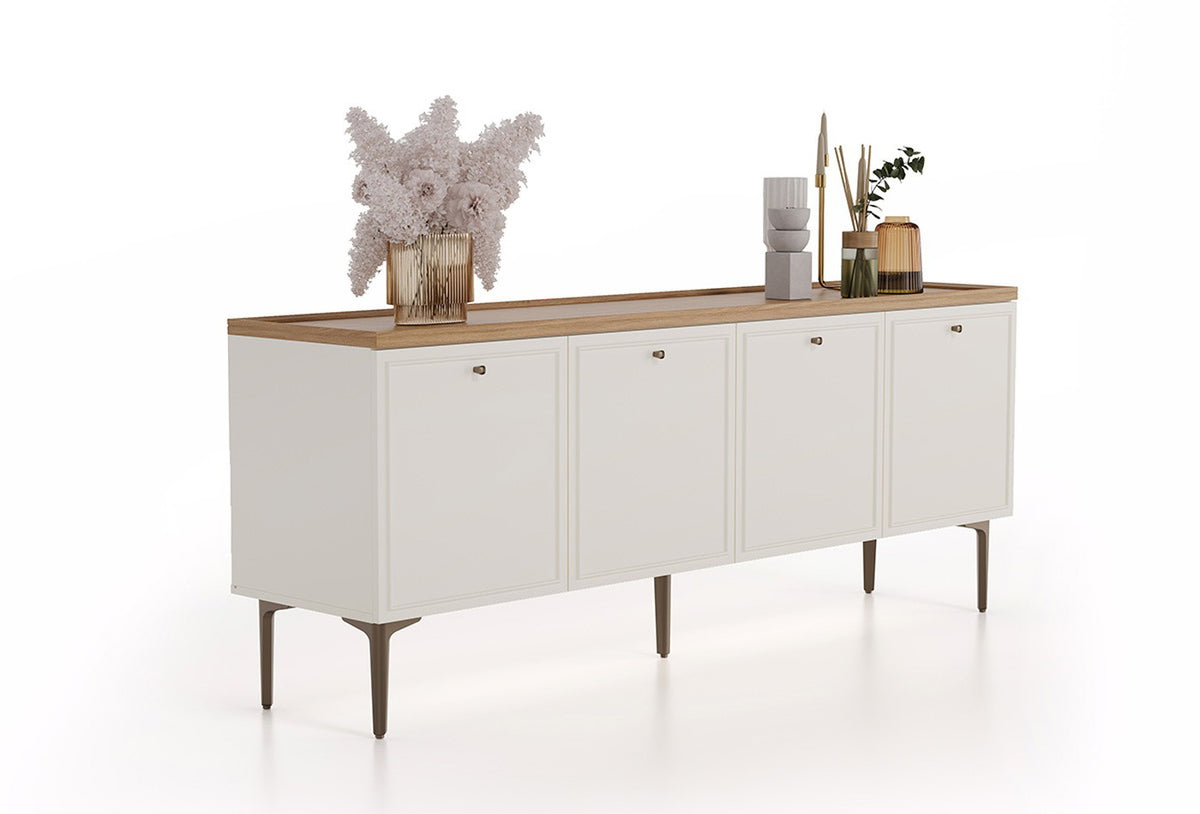Marsana Console by Enza Home - detailed room view
