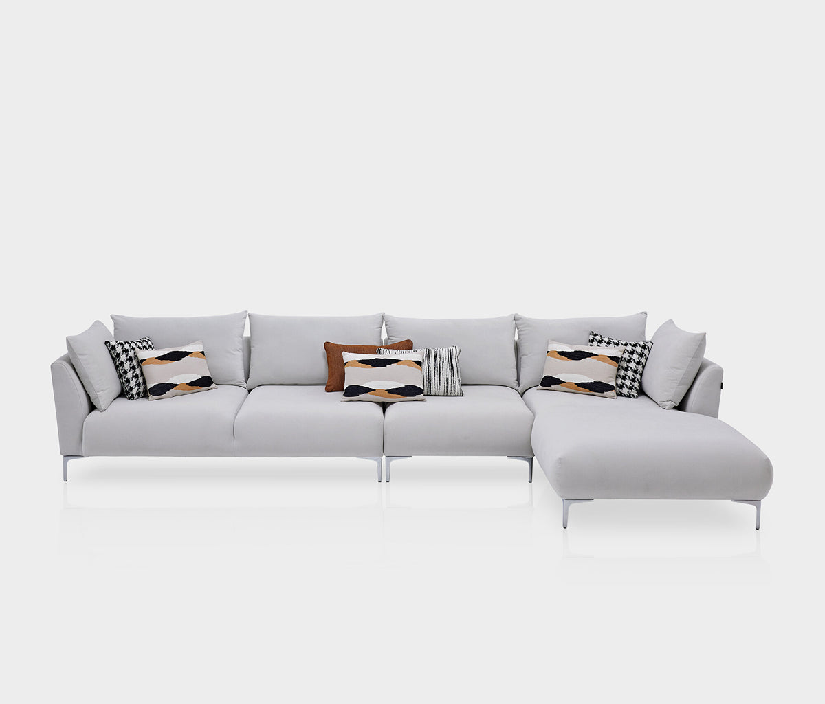 Mayfair Corner Combination 2 by Enza Home - 12908 White - full product view