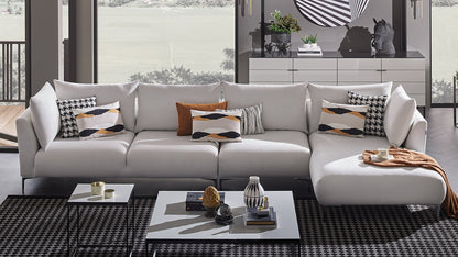 Mayfair Corner Combination 2 by Enza Home - 12908 White - lifestyle view