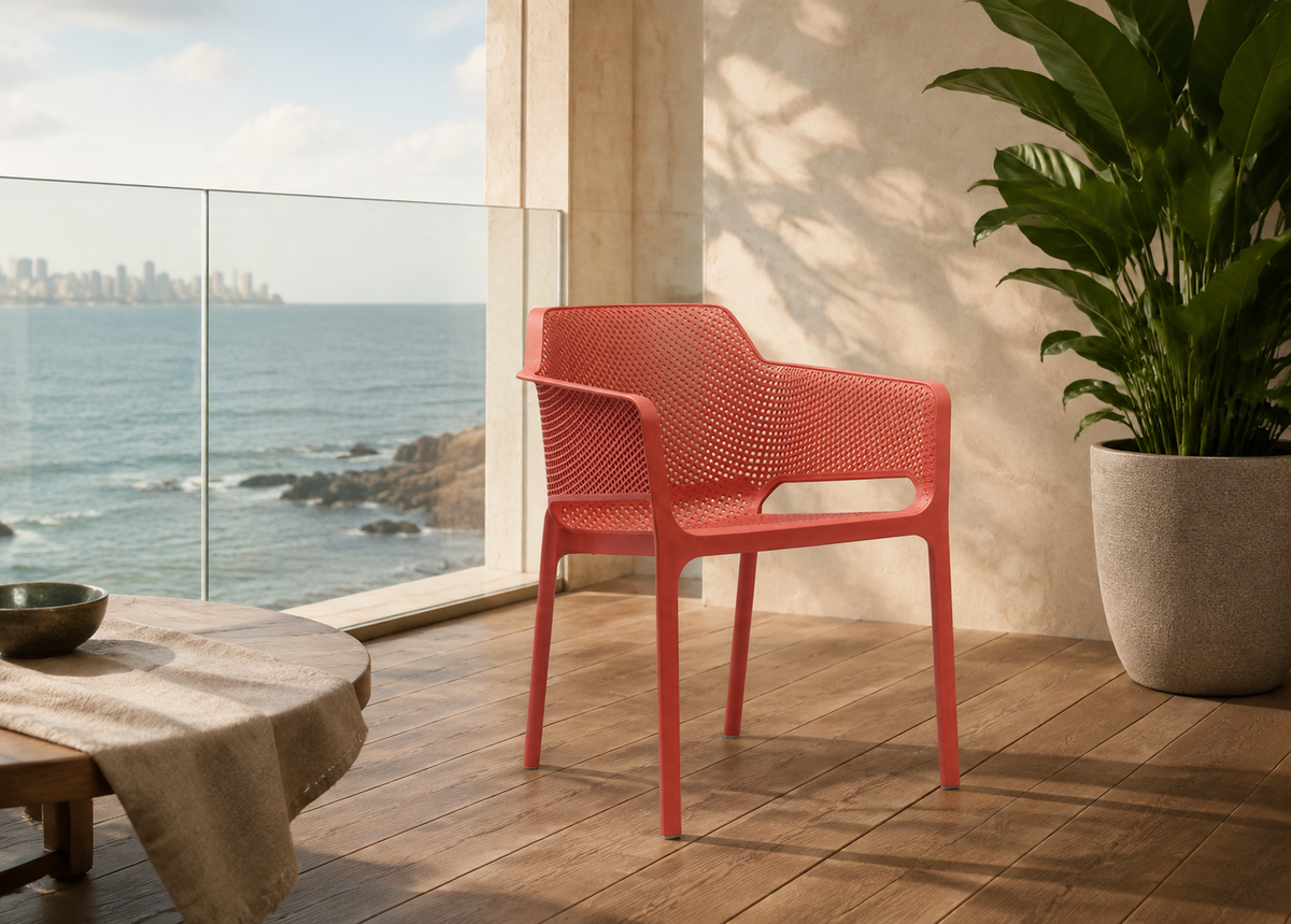 Net Chair in Mumbai Sea-Breeze Deck – lifestyle view