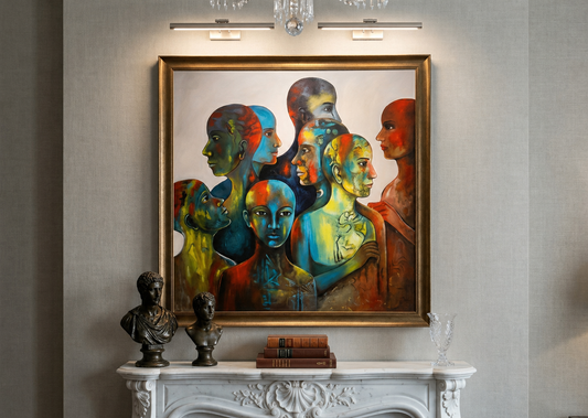 Echoes of Many Selves Painting