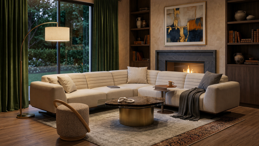 Strata Corner Sectional