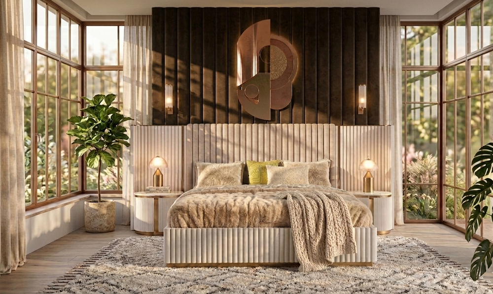 Lumina Statement Bed from Avian Lifestyle