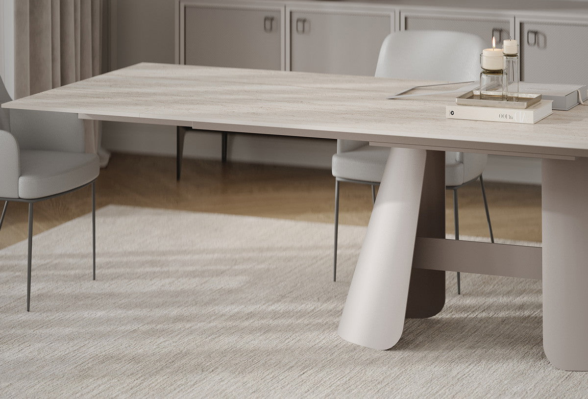 Salda dining table lifestyle detail view