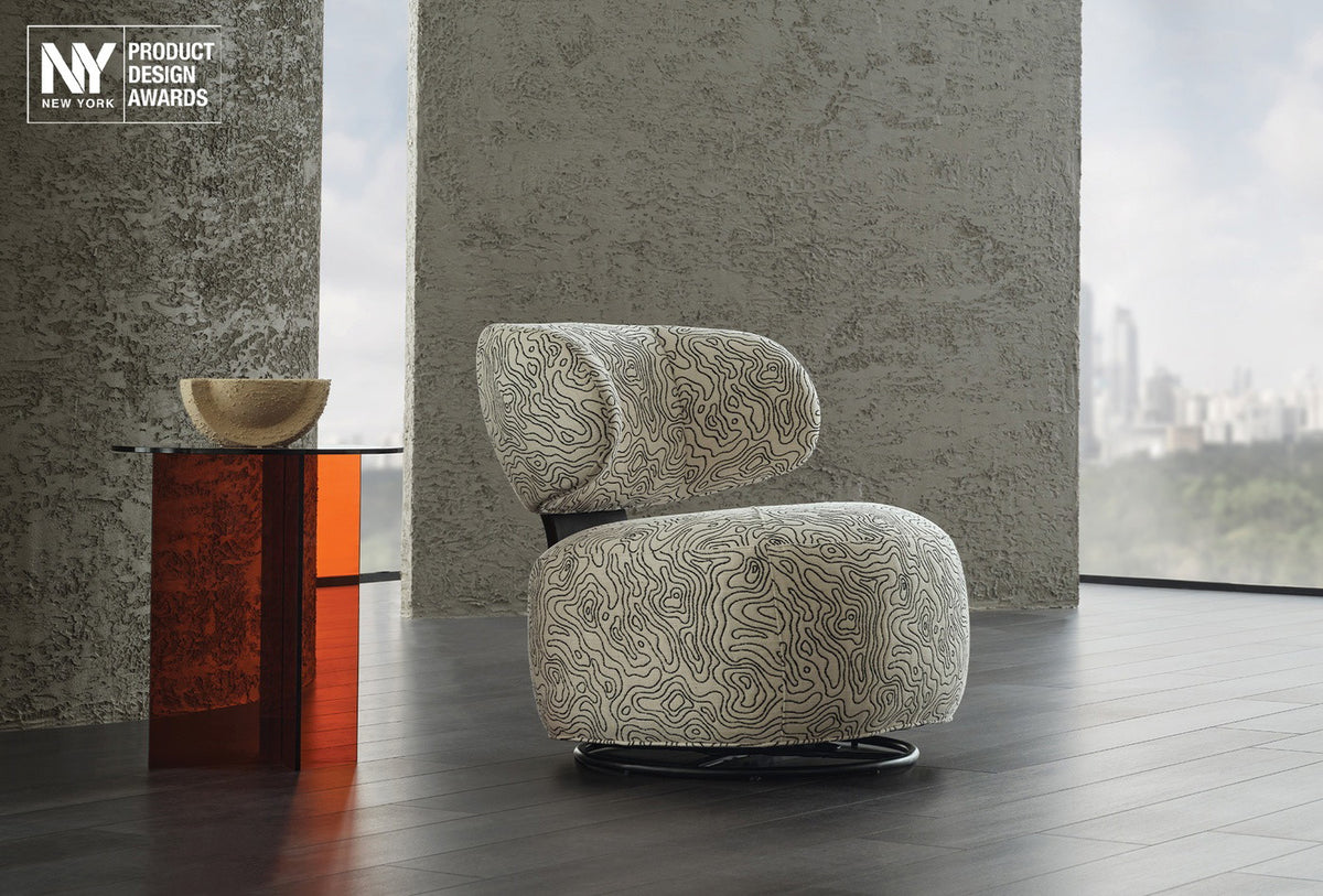 Soho Berger by Enza Home - award winning swivel armchair