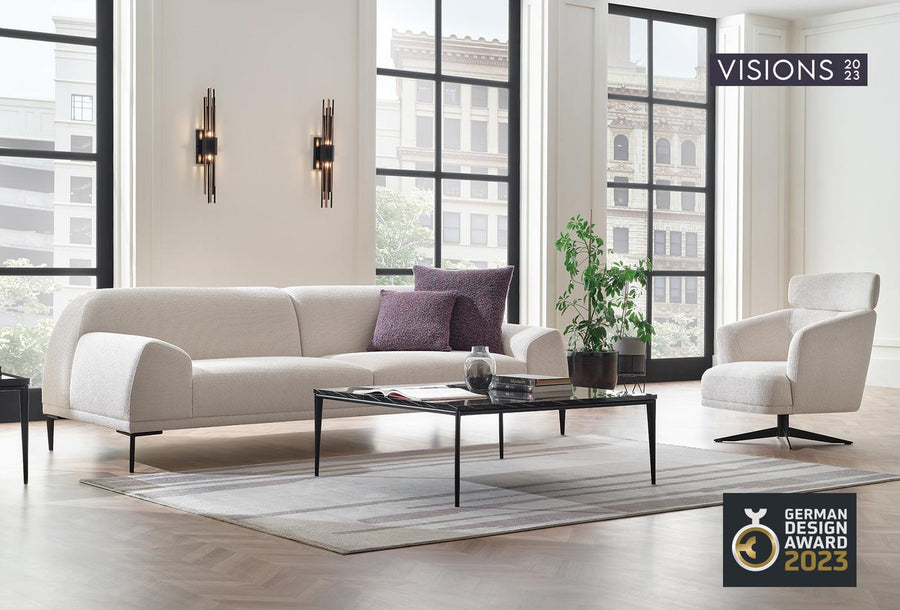 Swan 3 Seater Sofa by Enza Home