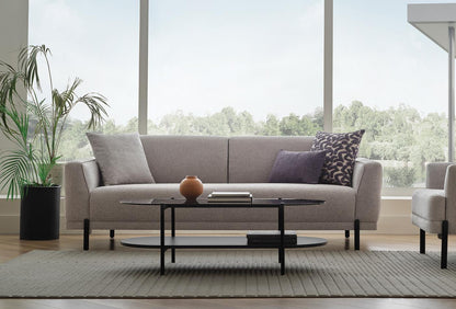 Terra 3-Seater Sofa Bed by Enza Home in a calm contemporary living room