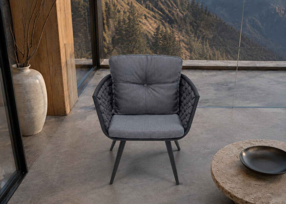 zurich in Alpine Glass Loggia – elevated front view
